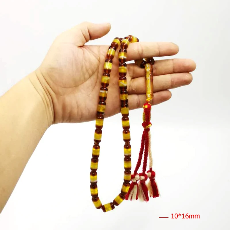 Смола Tasbih Рамадан kareem Karakusha мужской четки мусульманский специальный браслет