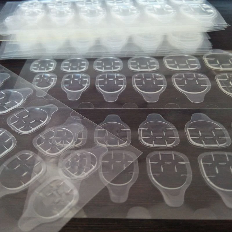 

5Sheet-10Sheet/Pack Transparent Double Sided Adhesive Tapes False Nails Stickers False Nail Tips Extension Accessory Tools