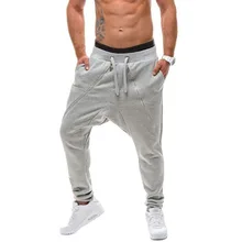 Мужские повседневные мужские брюки с двойной молнией, дизайнерские брюки, модные брюки