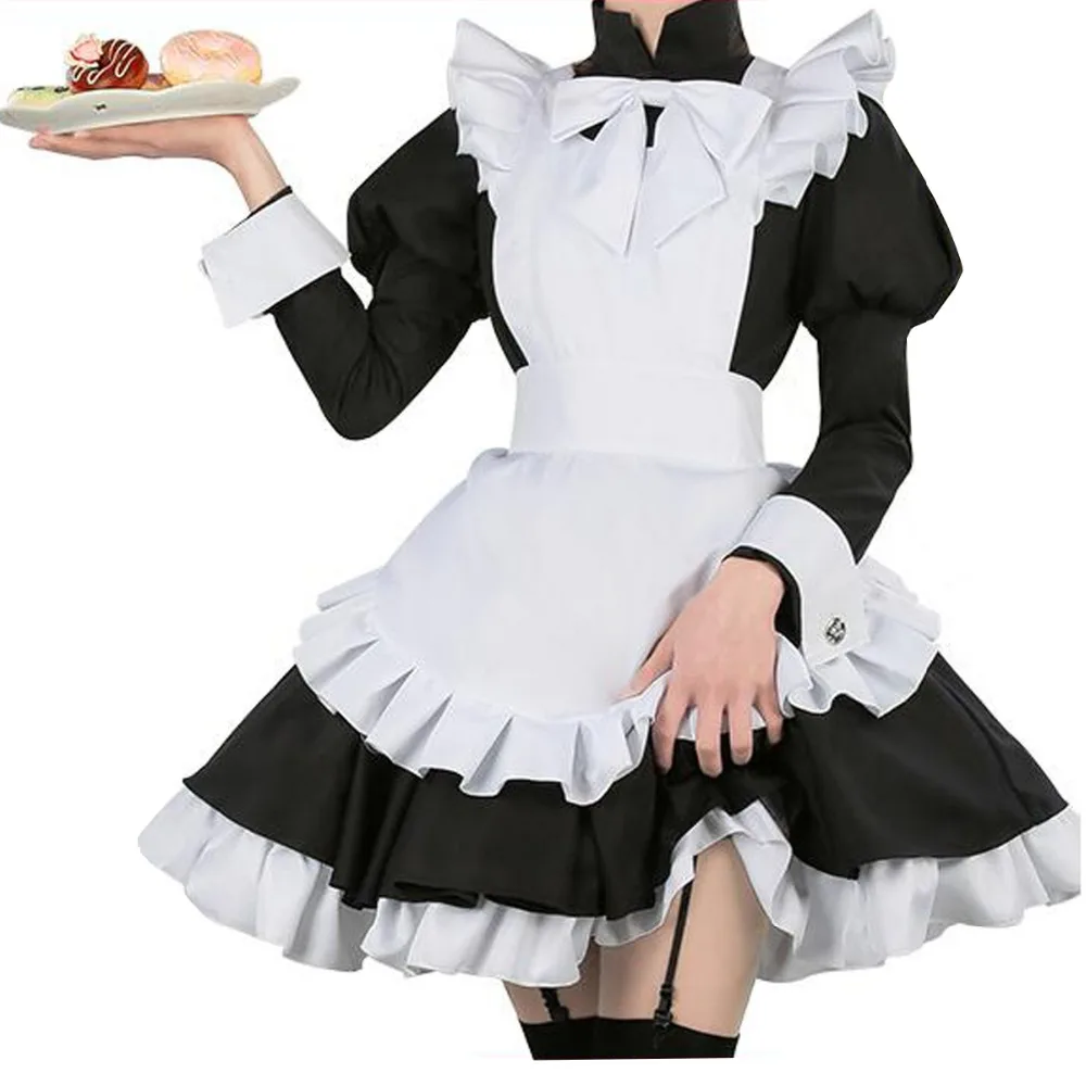 

Anime Fate Grand Order stay night zero saber Astolfo Maid Lolita Dress Party Princess Apron Alice halloween cosplay costume