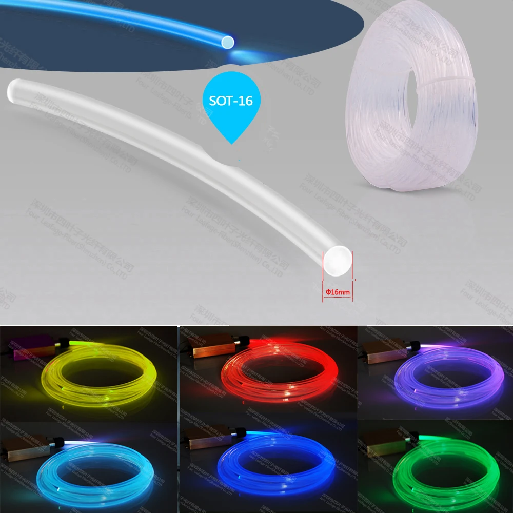 factory meter price 16mmdecorative street light side light glow outdoor