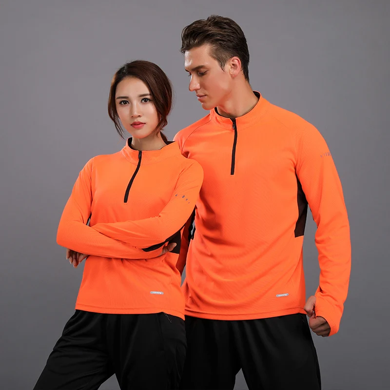 Парные наборы для бега, мужская спортивная одежда, быстросохнущие спортивные костюмы, дышащая футболка с длинным рукавом+ штаны, одежда для фитнеса, тренажерного зала