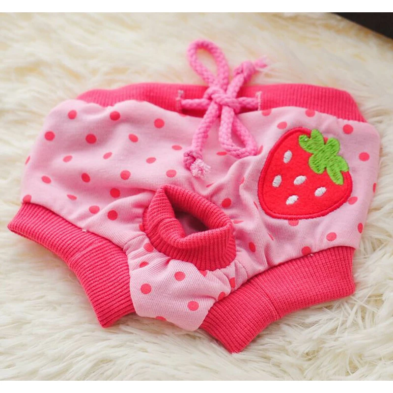 

Newest Pet Physiological Pants Puppy Dog Cat Underwear Suspender Dog Cute Shorts Diaper Sanitary Briefs Panties