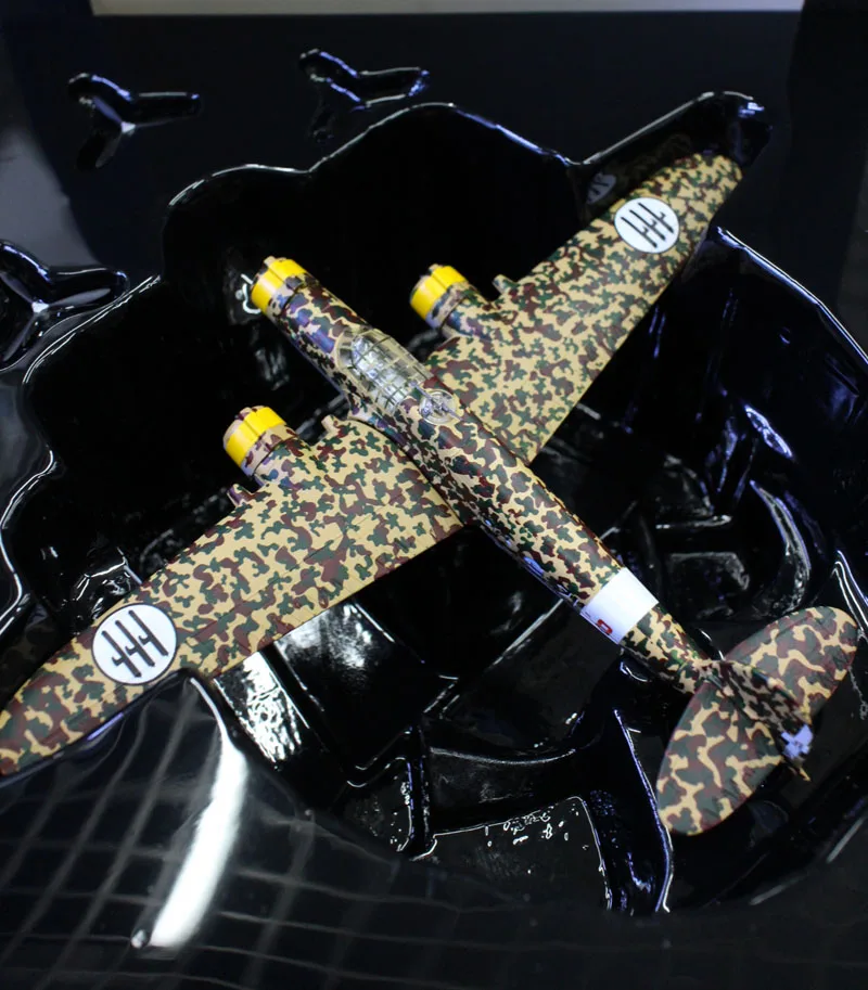 

IXO 1/144 Scale Military Model Toys Italy Cant Z 1007bis Alcione Bomber Diecast Metal Plane Model Toy For Collection/Gift