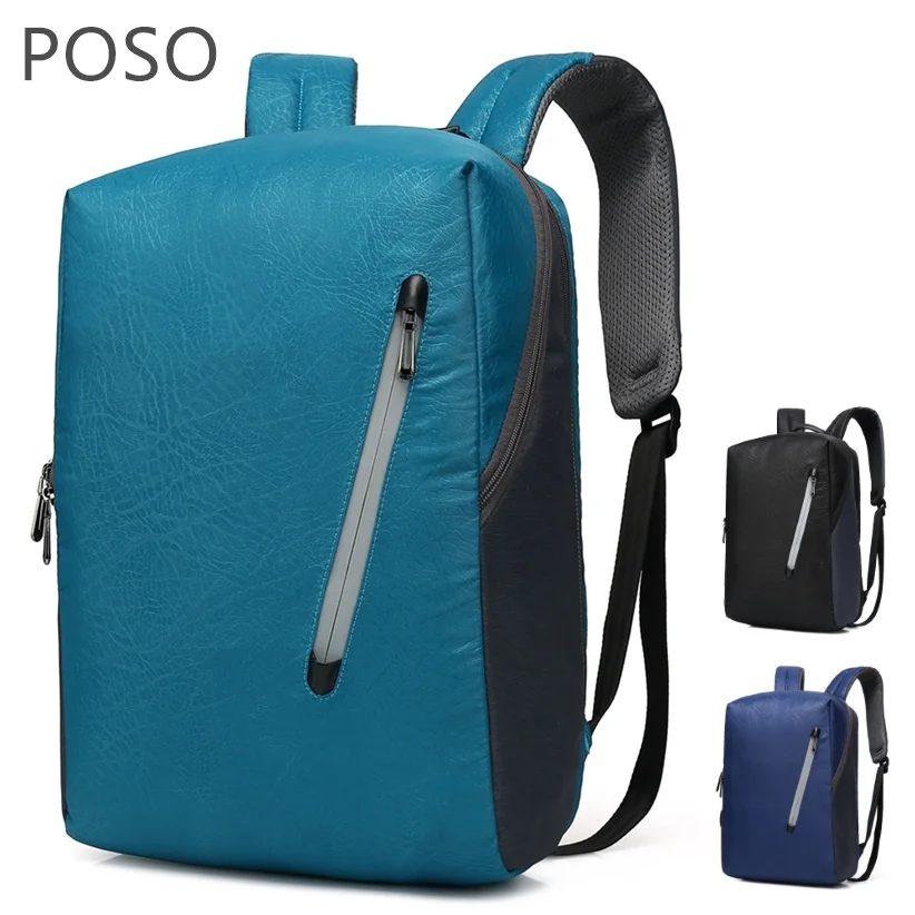 2019 POSO Brand Backpack For Laptop 15",15.4",15.6" Waterproof Notebook