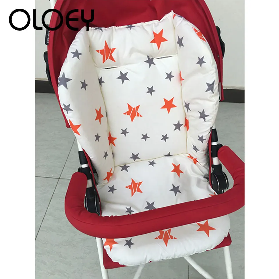 

Thicken Baby Stroller Seat Cushion Pushchair High Chair Pram Car Soft Mattresses Baby Carriages Seat Pad Stroller Mat Accessory