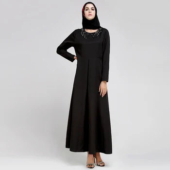 

Vestidos Abaya Robe Femme Dubai Islamic Arabic Kaftan Muslim Dress Turkey Caftan Marocain Women Elbise Ramadan Eid Hijab Dresses