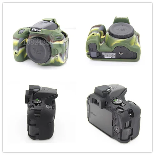 Защитный чехол для камеры мягкий силиконовый Nikon D5500 D5600|camera protection|silicone camera skinsnikon