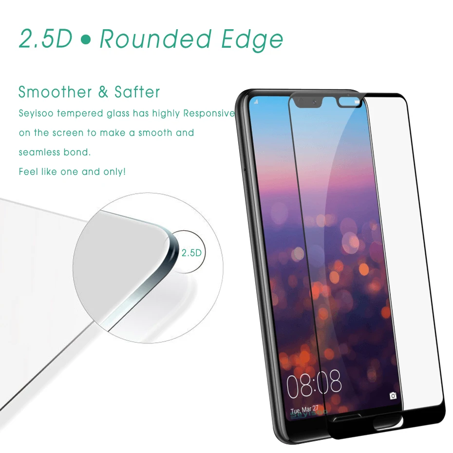Seyisoo Brand Tempered Glass For Huawei P20 P20 Pro (9)