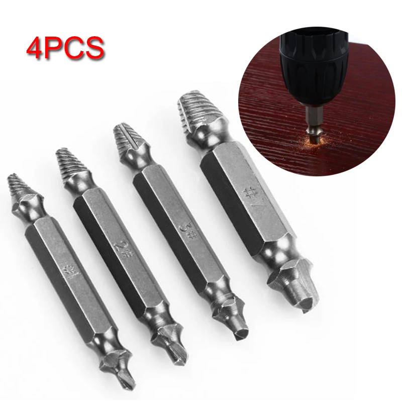 Screws Remove Demolition Tools Extractor Drill Bit Set Kit Broken