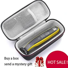 Protective Storage Box Portable Case For Philips OneBlade Cover Zipper Pouch EVA Travel Bag Trimmer Shaver Home Organizer Pouch