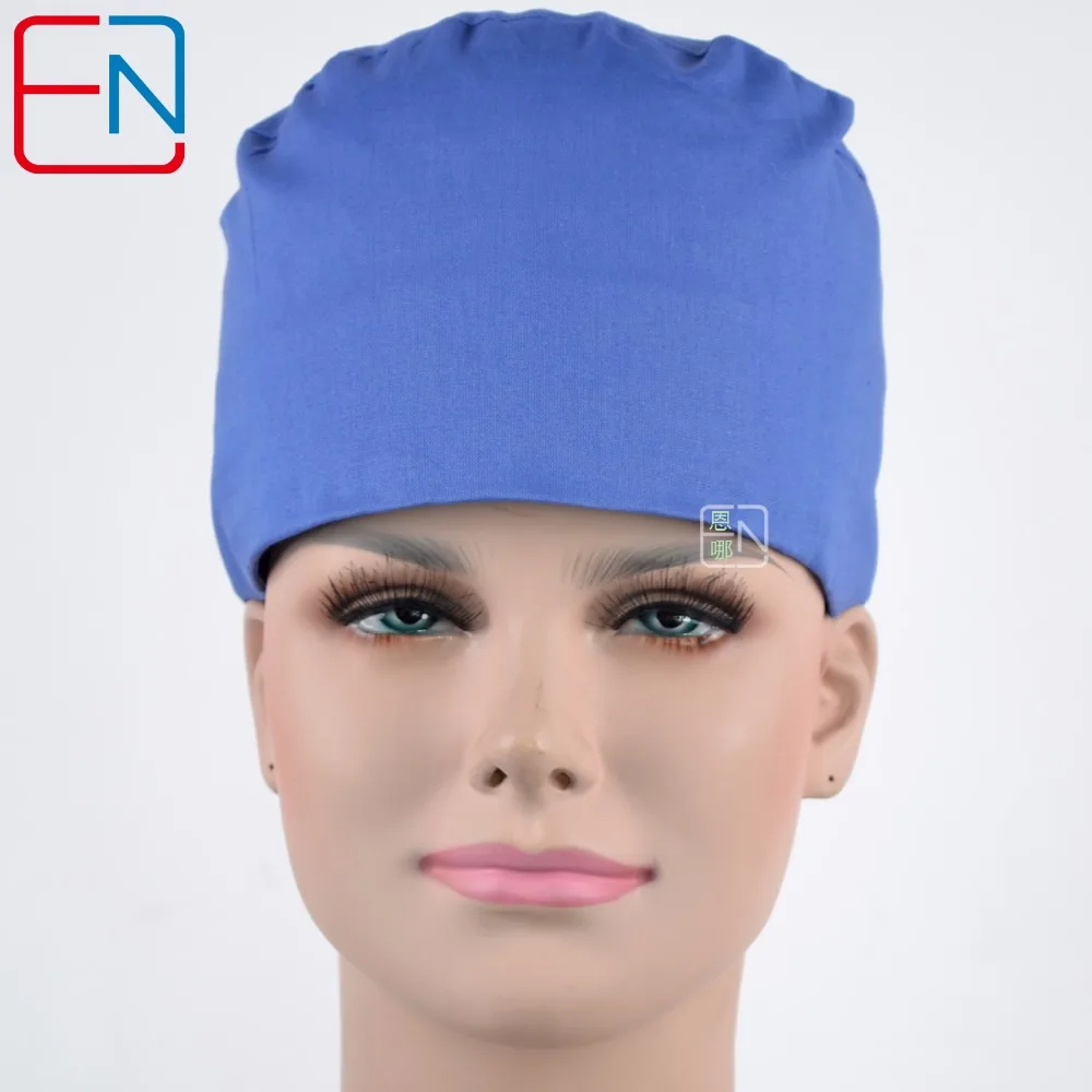 Matin surgical cap dedicated doctors and nurses cap cotton hat hair