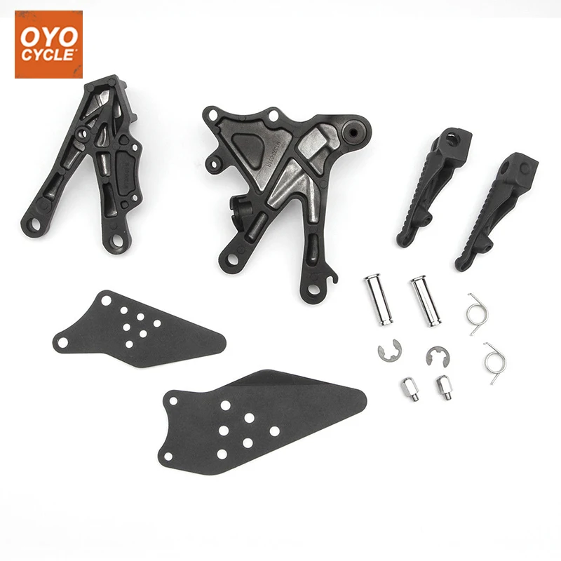 Передние Подножки для водителя подножки Kawasaki Ninja ZX10R 2006 2007 2008 2009 кронштейна