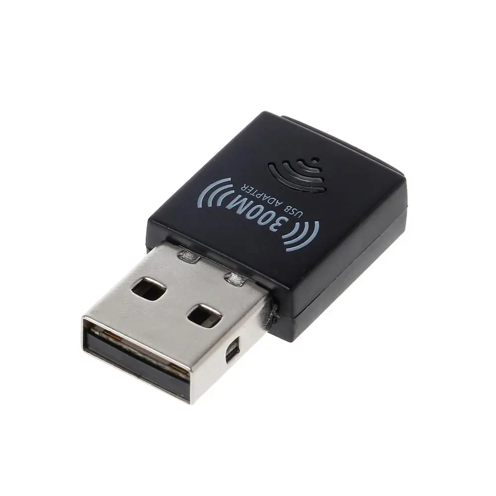 Мини 300mbps USB RTL8192 Wifi Dongle WiFi адаптер беспроводной приемник сетевая карта антенна 802