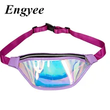 Engyee поясная Женская поясная сумка летние модные сумки лазерная Роскошная поясная сумка прозрачные сумки через плечо сумка на грудь
