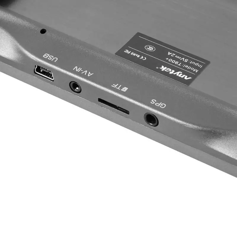 T900+ 9,66 дюймов Anytek Сенсорное зеркало заднего вида автомобиля dvr камера 1080p+ 1080p ADAS WDR камера для приборной панели вождения рекордер полный экран сенсорный