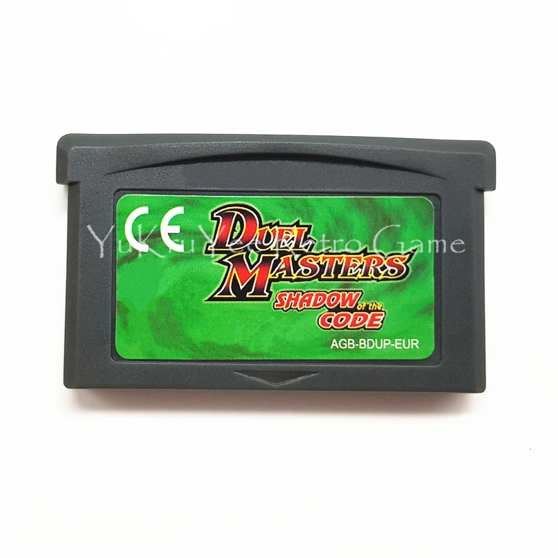 

Duel Masters Shadow of the Code Video Game Memory Cartridge Card for 32 Bit Console Accessories EU Sticker Version