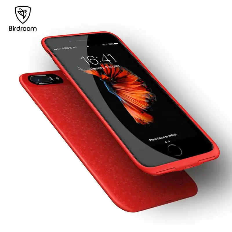 Чехол для зарядного устройства Birdroom iPhone 7 8 7Plus 2700/3700 мАч ультра тонкий запасной