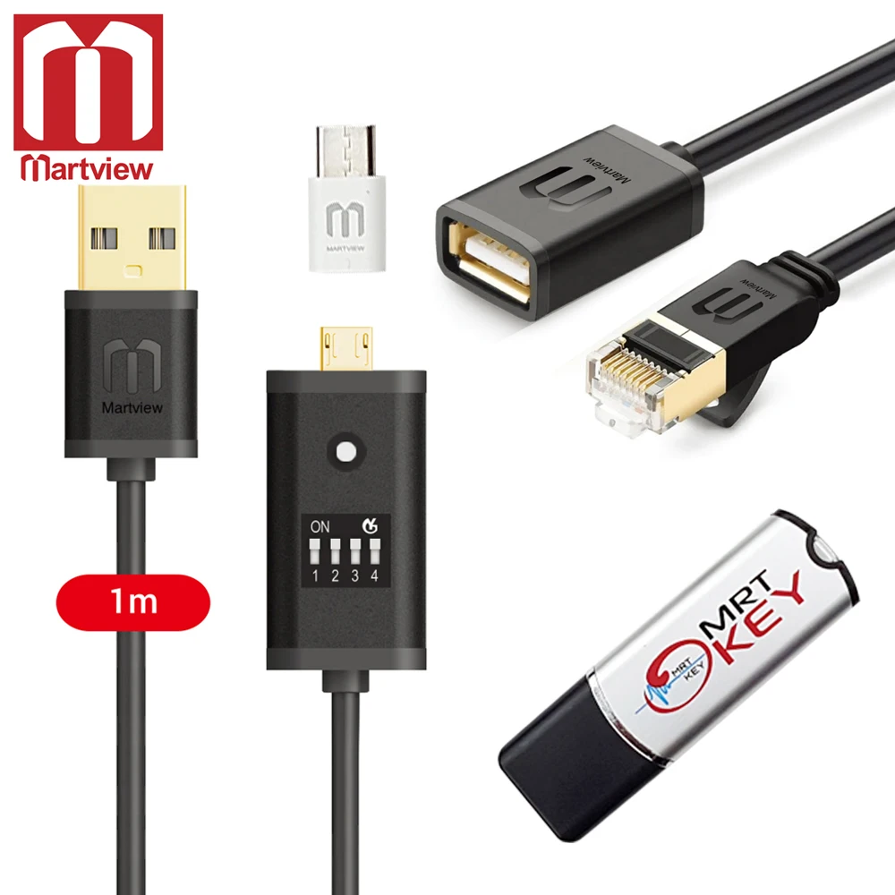 

Martview MRT Dongle MRT Key Mobile Repairing Tools Martview All Boot Cable EASY SWITCHING Micro USB To Type-C Adapter