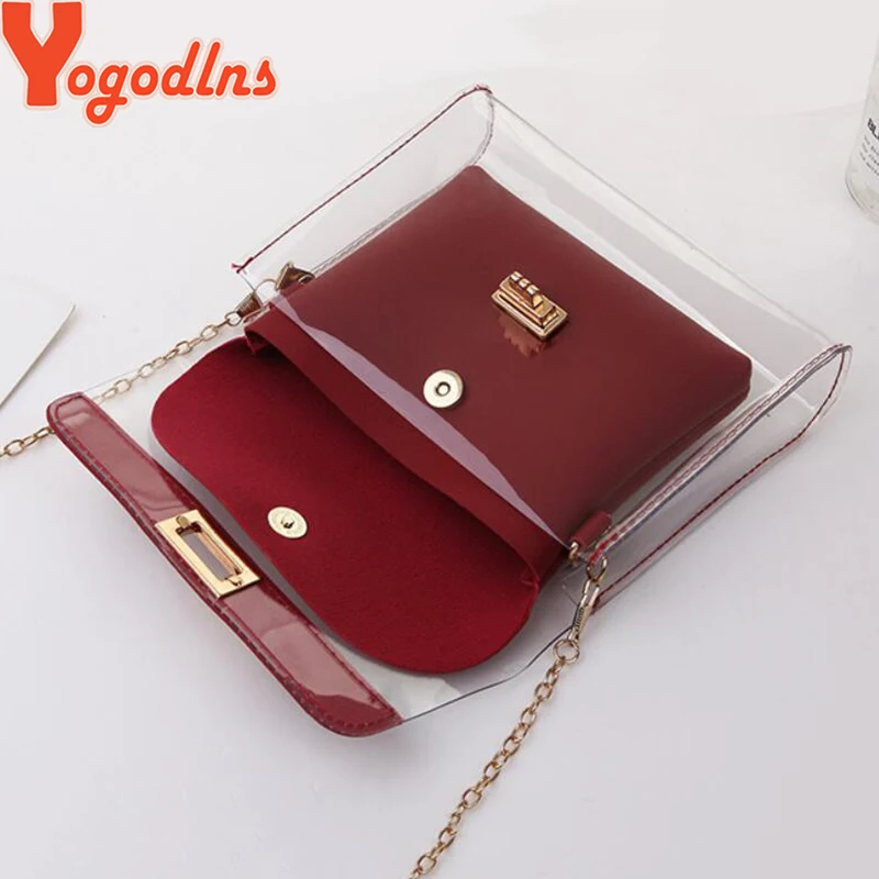 Yogodlns الأزياء حقائب للنساء شفافة حقيبة الأم PU PVC حقيبة ساع الإناث حقيبة كتف صغيرة Crossbody حقيبة مصمم Yogodlns الأزياء حقائب للنساء شفافة حقيبة الأم PU PVC حقيبة ساع الإناث حقيبة كتف صغيرة Crossbody حقيبة مصمم