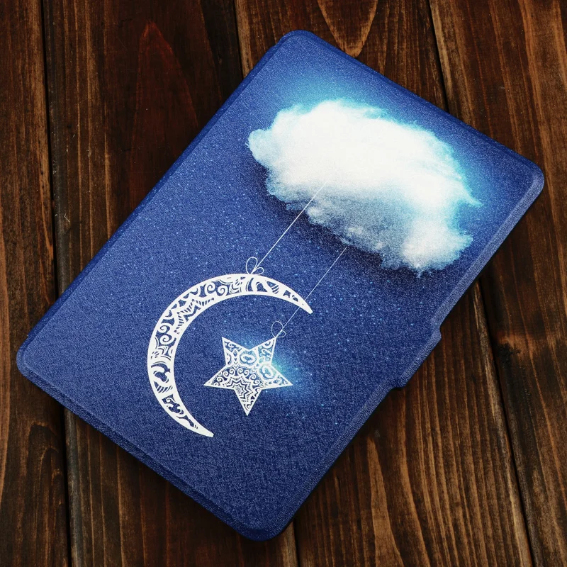 Чехол KindlePaperwhite для Kindle Paperwhite Van Gogh дизайнерский кожаный чехол подходит 2013 2015 2016 2017