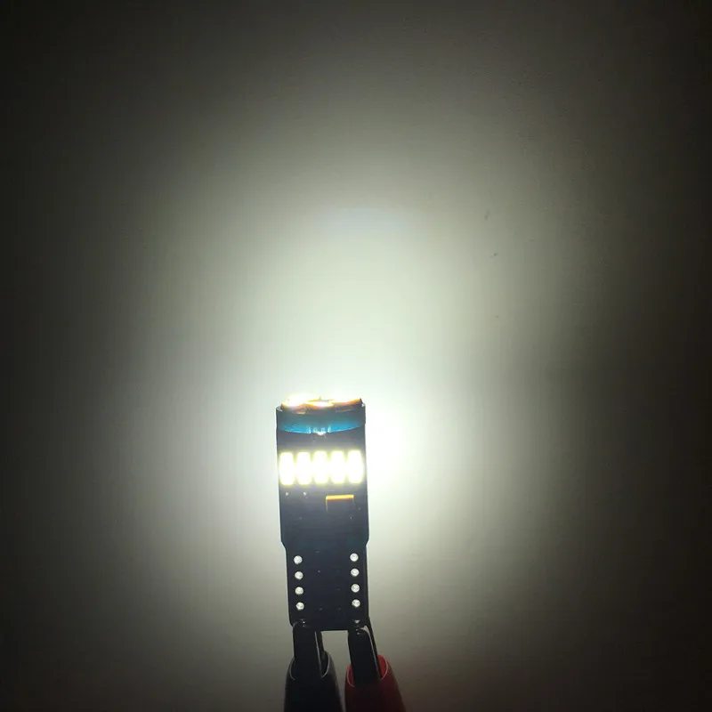 50 шт./лот авто светодиодный T10 canbus светодиодный W5W Canbus t10 светодиодный 15smd 4014 светодиодный бесполярности светодиодный Подфарник внешний свет постоянного тока 12v