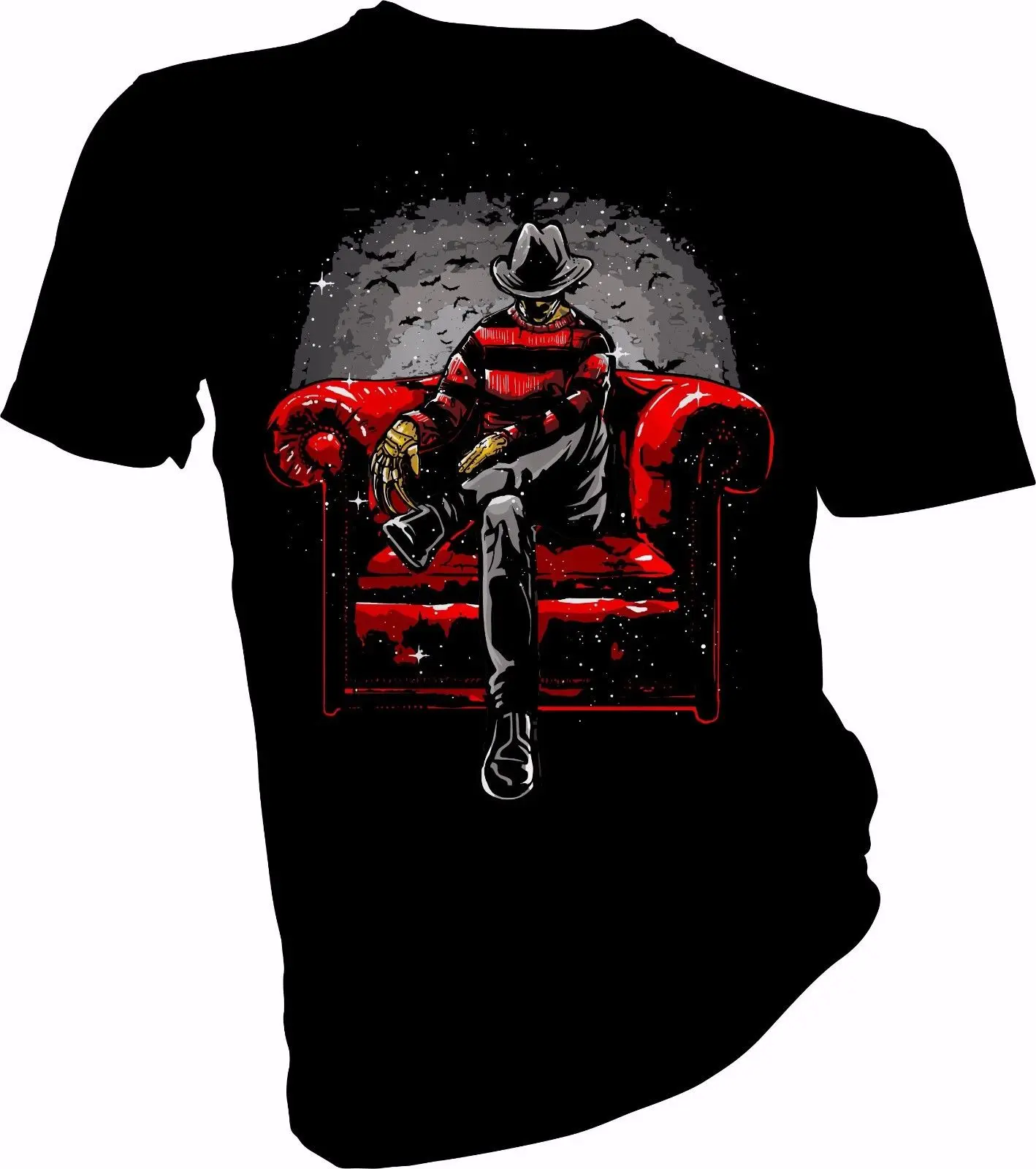 Night Night Story, Halloween, Horror, Nightmare on Elm Str Adult & Kids T-Shirt jurne Print t-shirt Brand shirts jeans Print