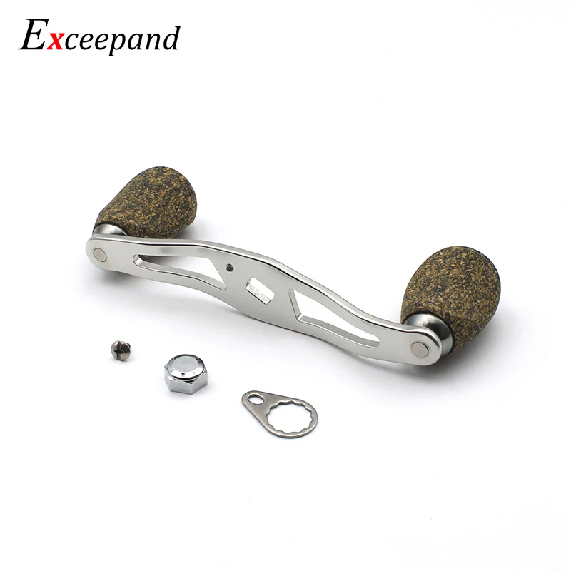 

Exceepand Rubber Cork Knob Fishing Reel Handle for Abu Garcia Daiwa Low Profile Saltwater Baitcasting Reel Grip