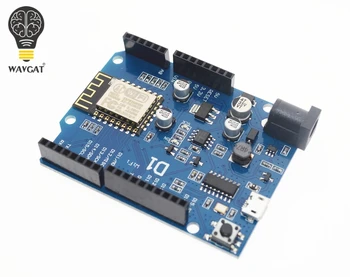

Smart Electronics ESP-12F WAVGAT D1 WiFi uno based ESP8266 shield for arduino Compatible