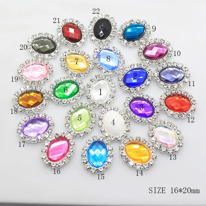 Selling Limited Edition 10pcs 16 20mm Oval Diy Jewelry