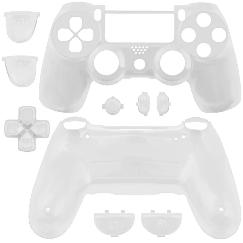 

Controller Shell Case Full Housing for PS4 Dualshock 4 White