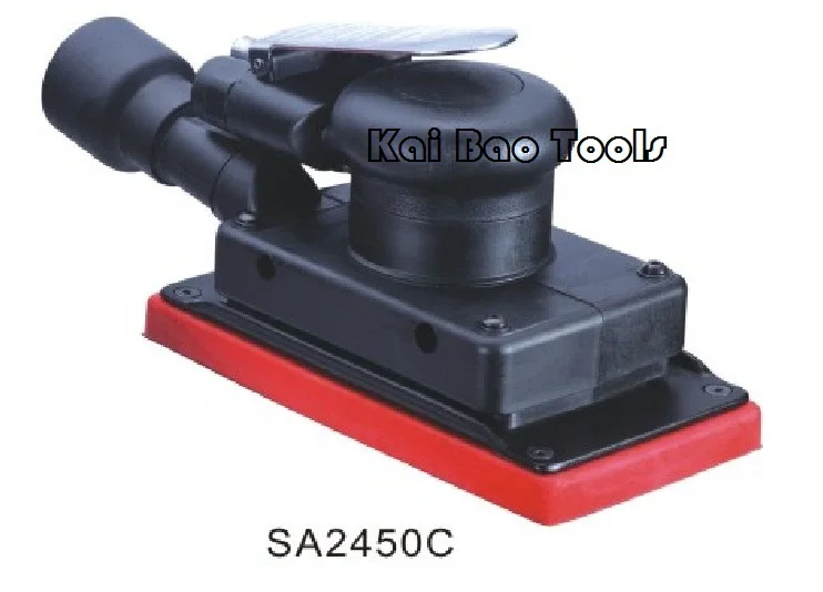 Square Air Orbital Sander Polisher Jitterbug Vibration Sander with