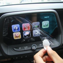 SHINEKA Car Media Screen Protector folia ochronna na ekran pasuje do 8 Cal ekran dla chevroleta Camaro 2017 +