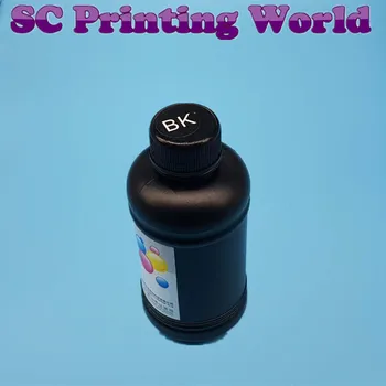 

250ML BLACK LED UV ink Hard UV LED ink for Epson 1390 1400 1410 1430 L800 L1800 UV printer ink Universal UV ink