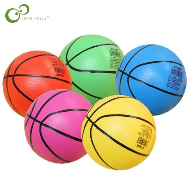 6 Inch Children Mini Basketball Ball Toy High Bounce Soft Basketball