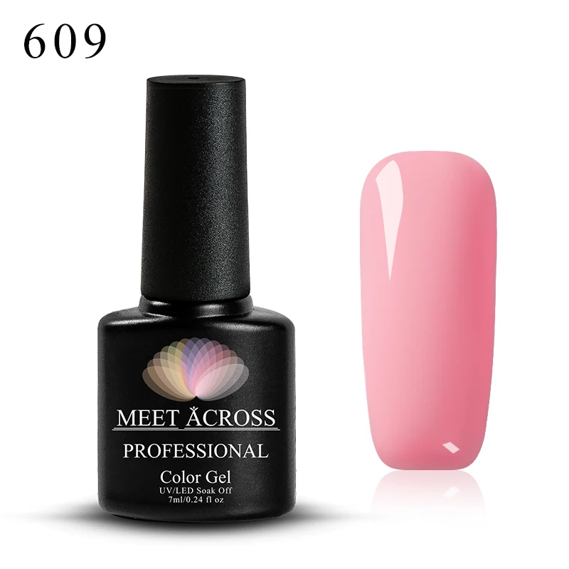MEET через розовое золото УФ-гель для ногтей с голографическим блеском блёстки замачиваются УФ-гель лак цветной лак для ногтей DIY Nail Art Laquer - Цвет: FW1875