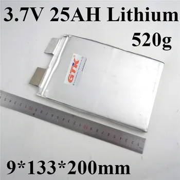 

Promotion! 10pcs 3.7V 25AH Lithium battery 3.7V 25AH Li polymer bateria for diy 36V 48V 72V 50AH 20AH AGV electric car motor EV
