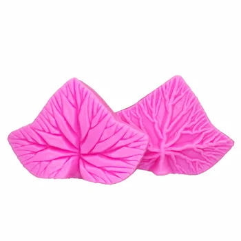 

2PCS Silicone Maple Leaf Mold For Cake Decoration Soap Mold Decorating Fondant 3D Silicon Gum Paste Moldes T1114
