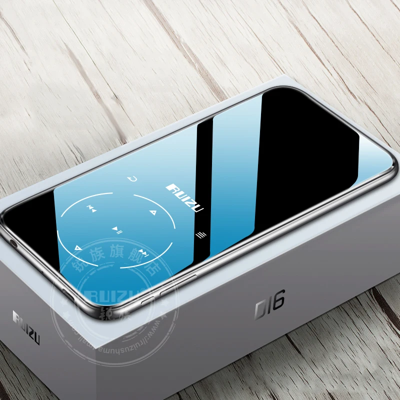 Comprar Ruizu D16 8G nuevo reproductor de MP3 Bluetooth de Metal altavoz integrado con radio FM grabadora de voz e book reproductor de vídeo portátil