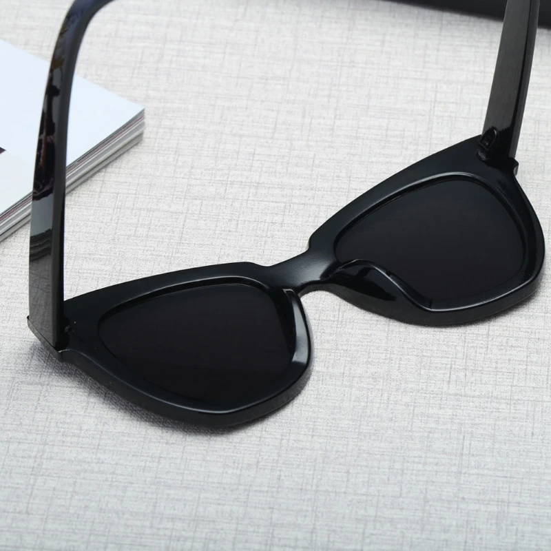 Women Fashion Retro Cat Eye Sunglasses Designer Square Frame Eyeglass Shades New