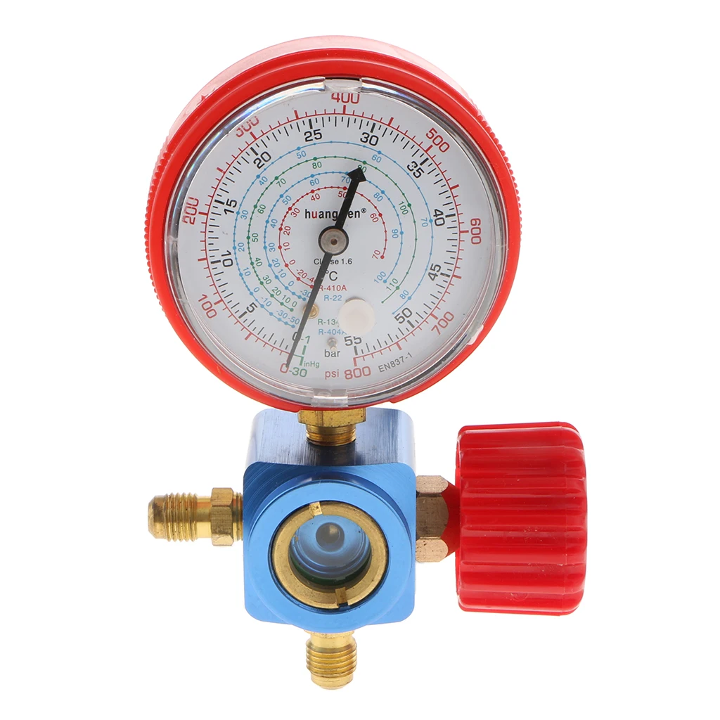 household common air condition fluorine cool gas meter valve high pressures, Manifold Gauges Set for R410a R134a R22 R404a