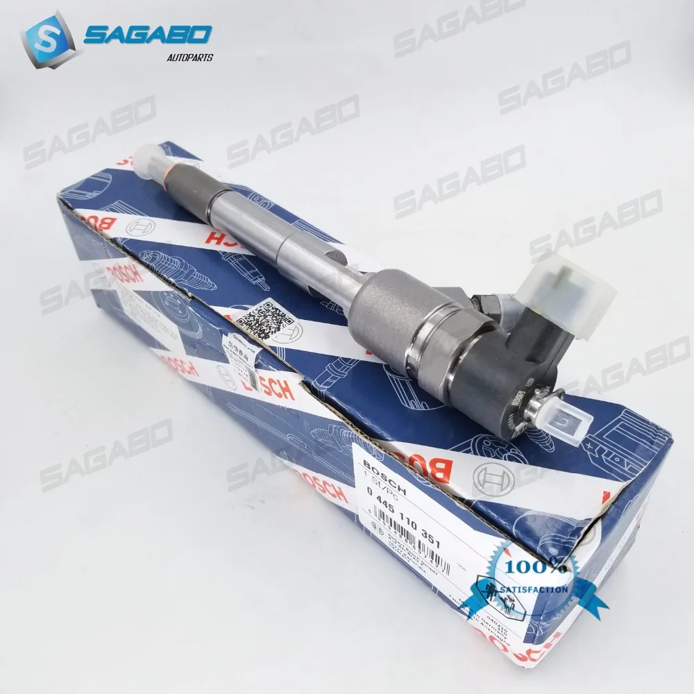 US $190.80 Genuine Brand New Common Rail Diesel Injector 0445110351 Diesel Injector 0 445 110 351