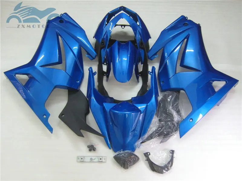 OEM quality Injection fairing kits for Kawasaki Ninja 250R 2008-2014 ZX250R motorcycle fairings EX250 08-14 dark blue OEM quality Injection fairing kits for Kawasaki Ninja 250R 2008-2014 ZX250R motorcycle fairings EX250 08-14 dark blue