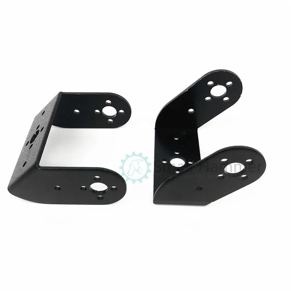 

2pcs Oblique U-type servo bracket accessories Mechanical arm multi-functional bracket Model DIY