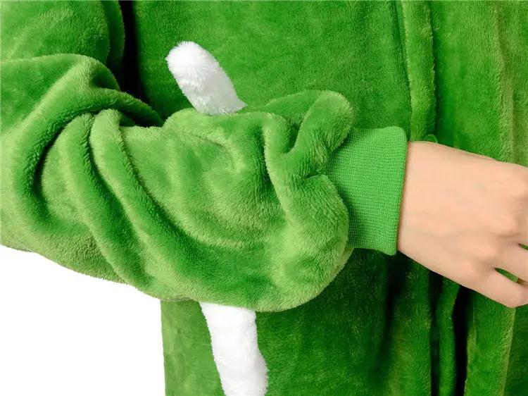 HKSNG Unisex Animal Adult Mike Kigurumi Sully Pajamas Flannel Cartoon Monsters Family Party Halloween Onesies Costumes Kigu