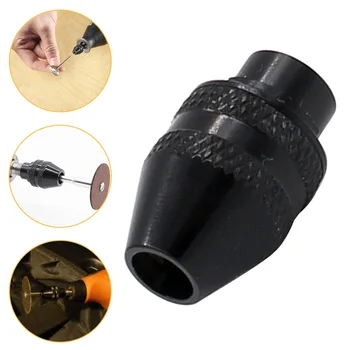 

2mm black electric grinder chuck aluminum alloy material mini universal chuck
