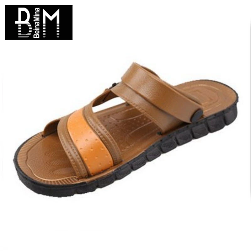 mens closed toe open back sandals