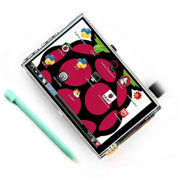 

HD 3.5 Inch LCD Touch Screen with Stylus Pen for Raspberry Pi 3 Pi 2 Model B