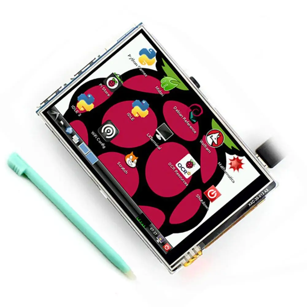 HD 3 5 дюймовый сенсорный ЖК экран со стилусом для Raspberry Pi 2 Model B|ЖК-экраны и панели