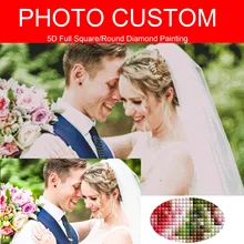 Алмазная живопись, фото, индивидуальная, на заказ, 5D, полная квадратная/круглая дрель, Daimond, картина, вышивка крестиком, мозаика XP367